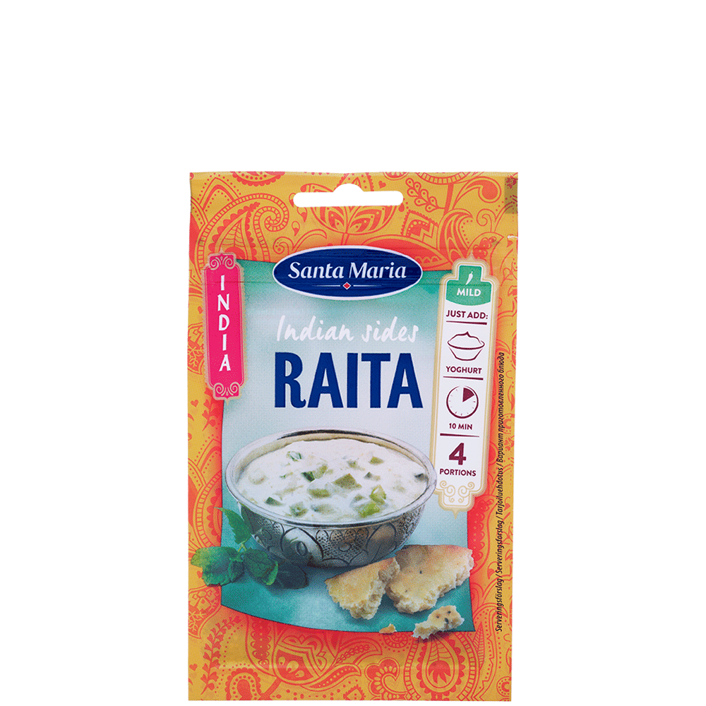 Indijas garšvielas  Raita