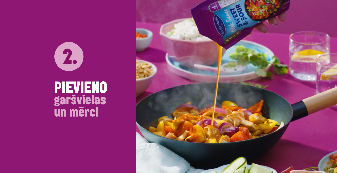 Dažādas Santa Maria vok mērce