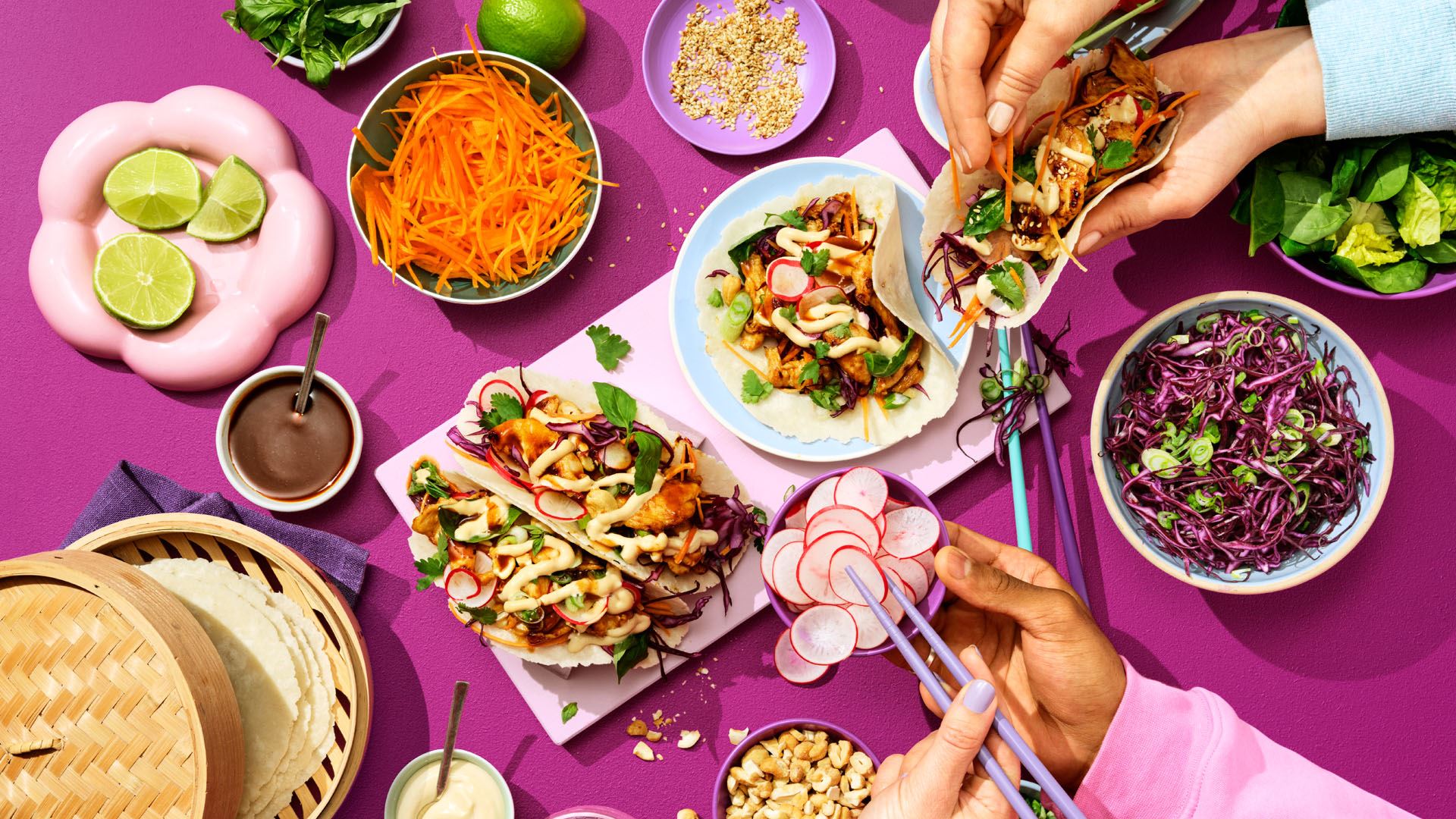 Det största som hänt sedan tacos. Asian tacos!