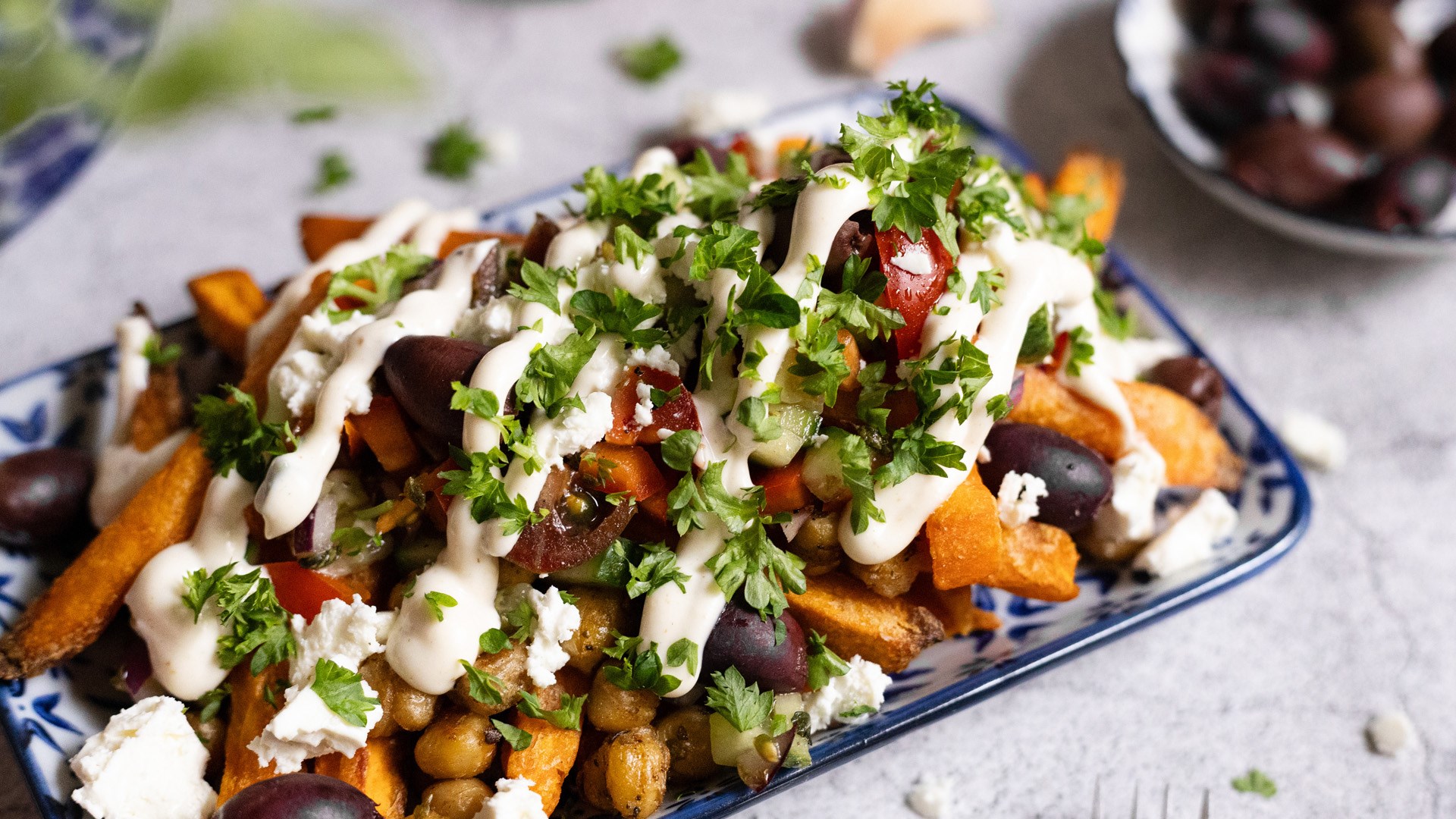 Vahemerelised laetud bataadifriikad