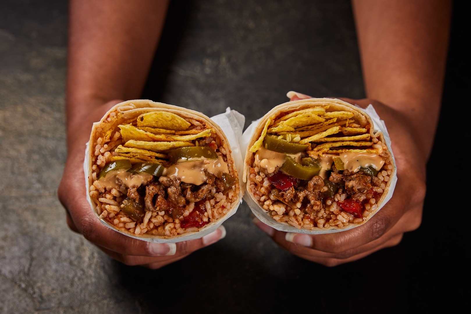 Santa Maria Crunchy Nacho Burrito Wrap