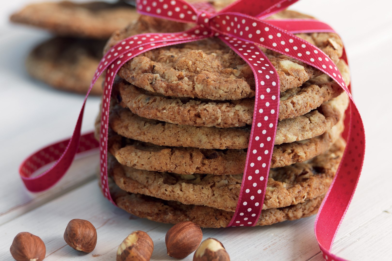 Cookies med kanel og hasselnøtt