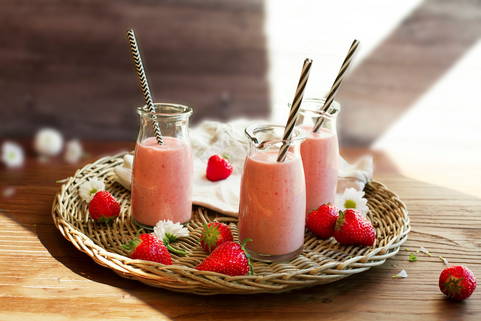 Strawberry smoothie