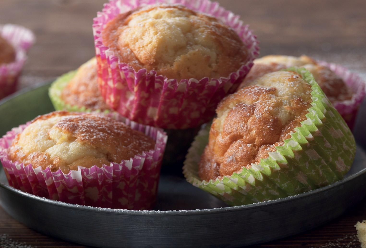 Muffinid värske sidruni ja ingveriga