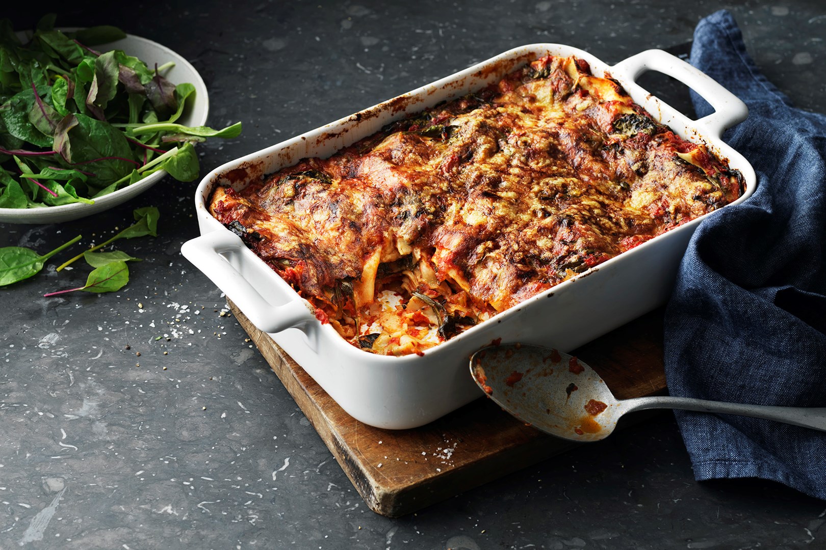 Vegetarisk lasagne