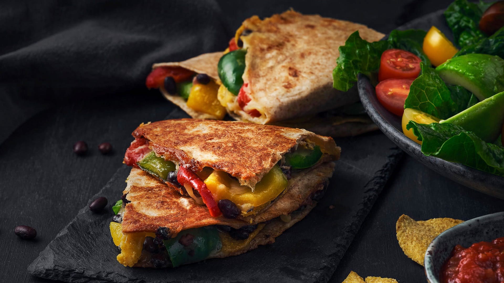 Quesadillas croustillantes