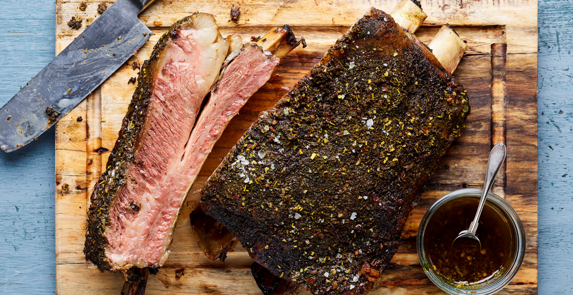 Argentinian style short ribs.
