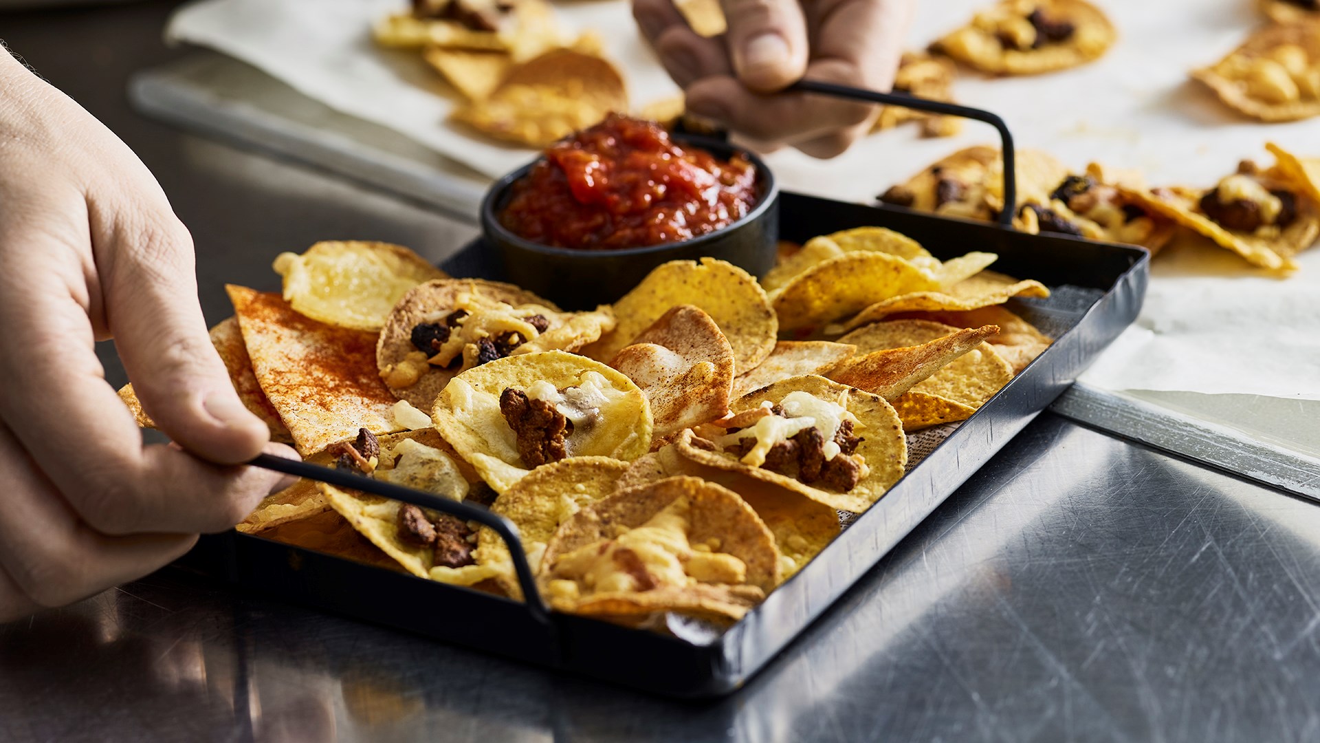 Tortillachips med paprikasmak