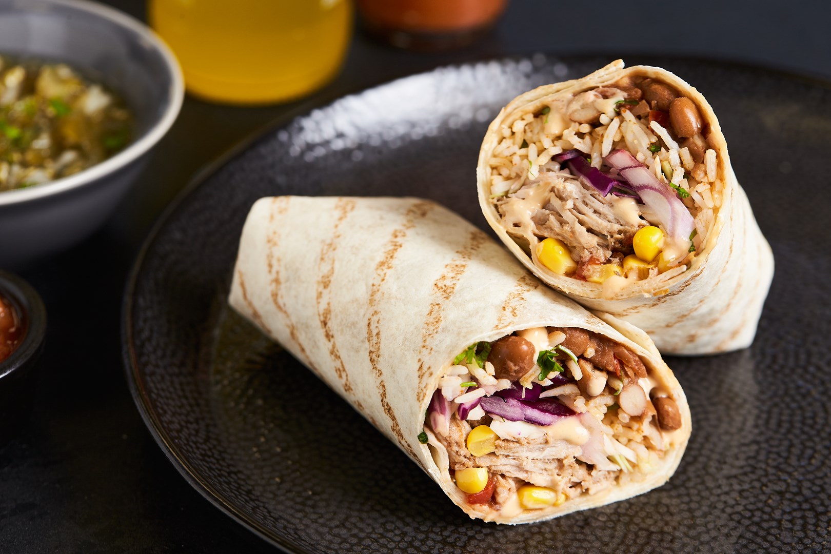 Pork Carnitas Burrito 