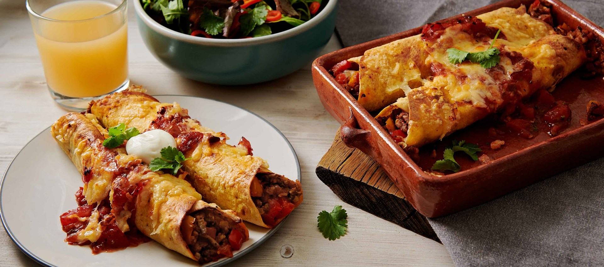 Beef Enchiladas