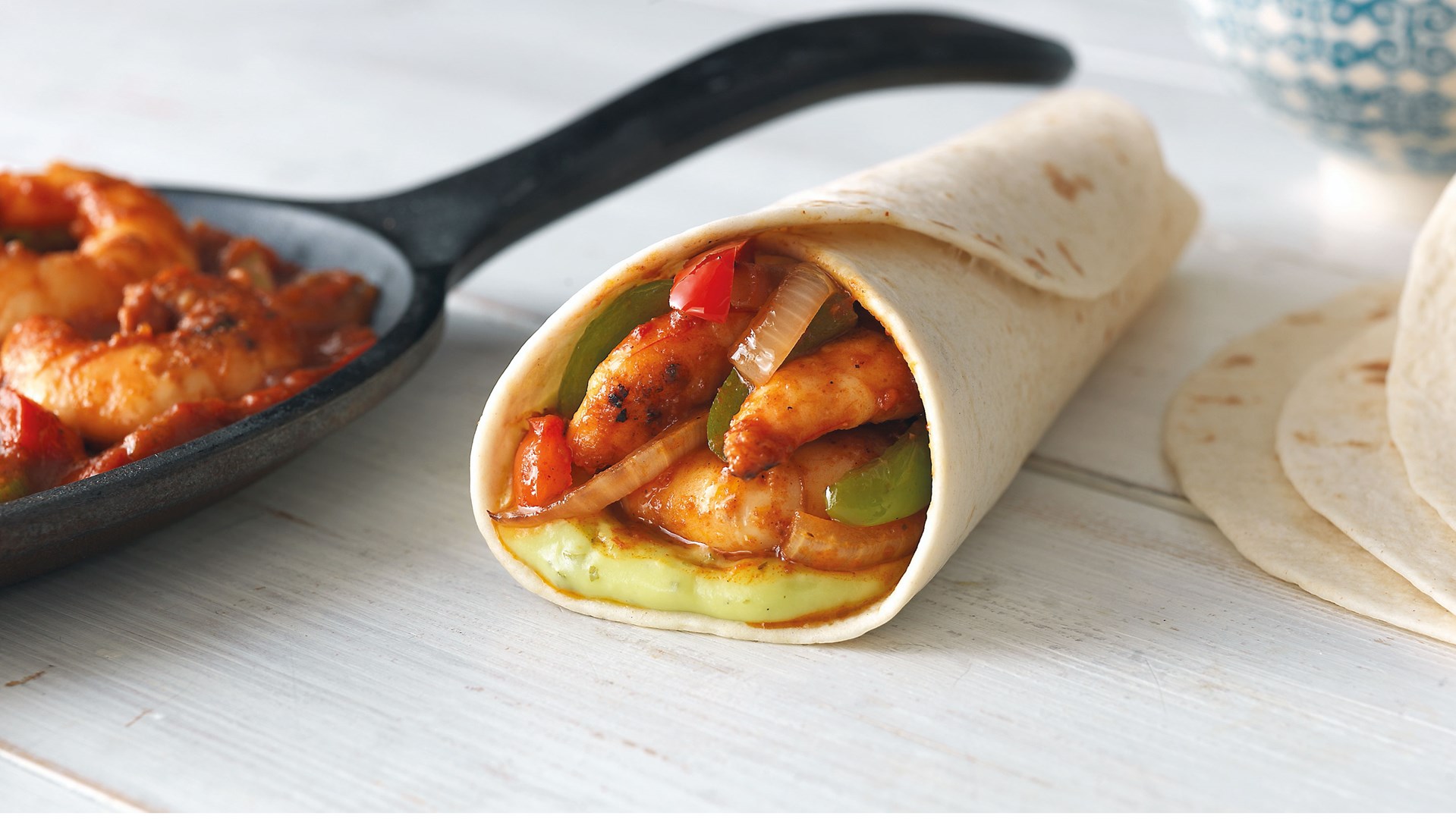 Prawn Fajitas