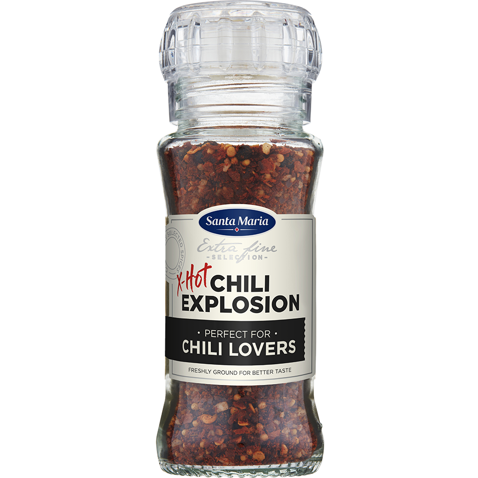 X-Hot Chili Explosion kryddkvarn