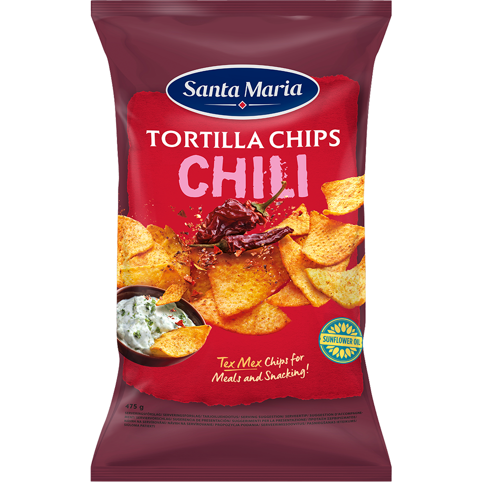 Tortilla Chips Chili 475g