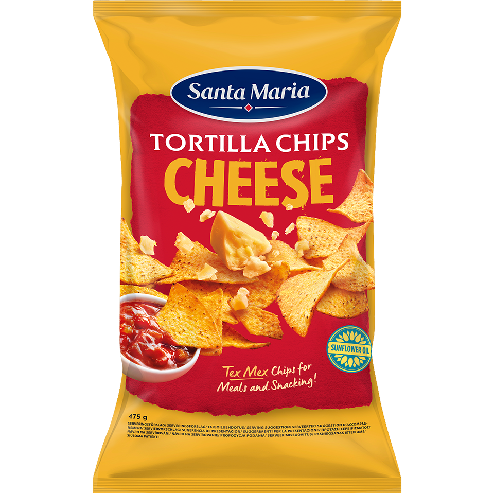 Tortilla Chips Cheese 185g