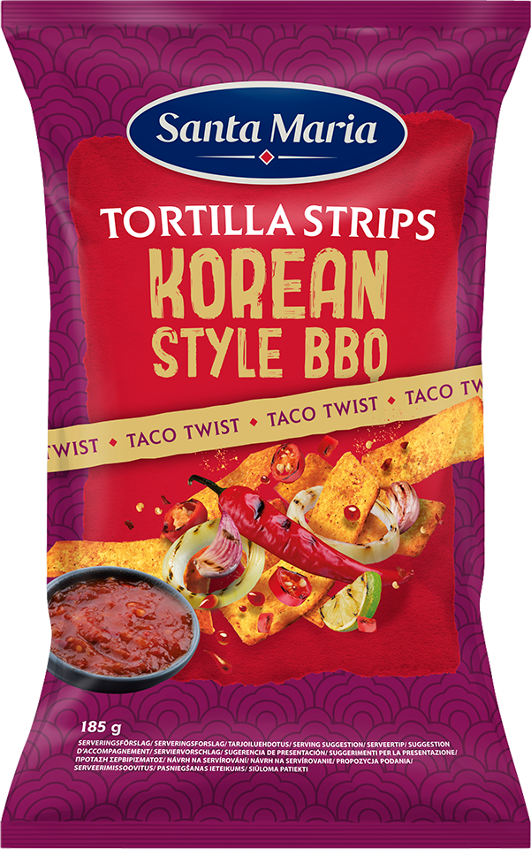 Tortilla Strips Korean Style BBQ