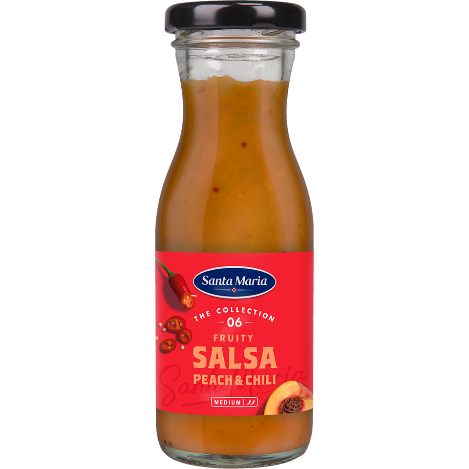 Flaska med Peach & Chili Salsa