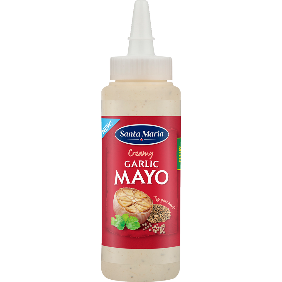 Santa Maria Garlic Mayo Topping