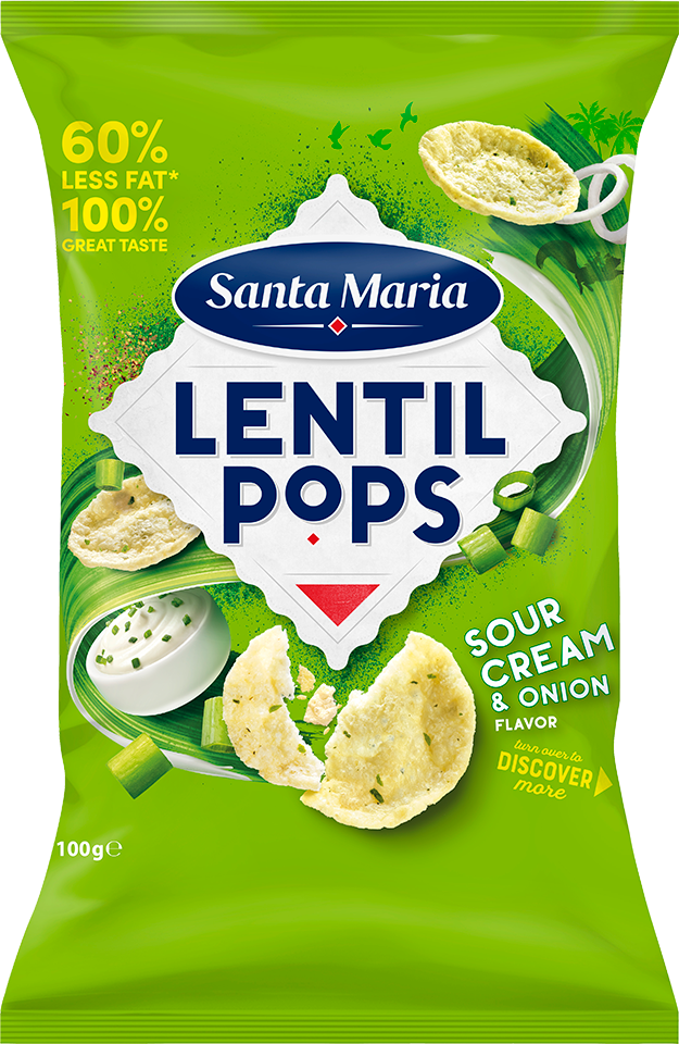 Linschips Sourcream & Onion Pops