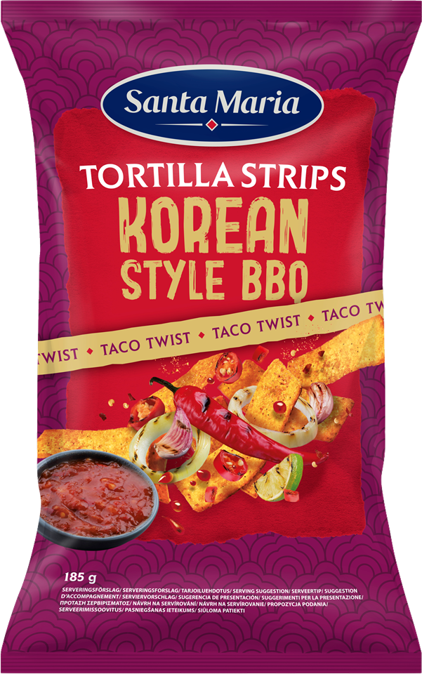 Tortilla Strips Korean Style BBQ