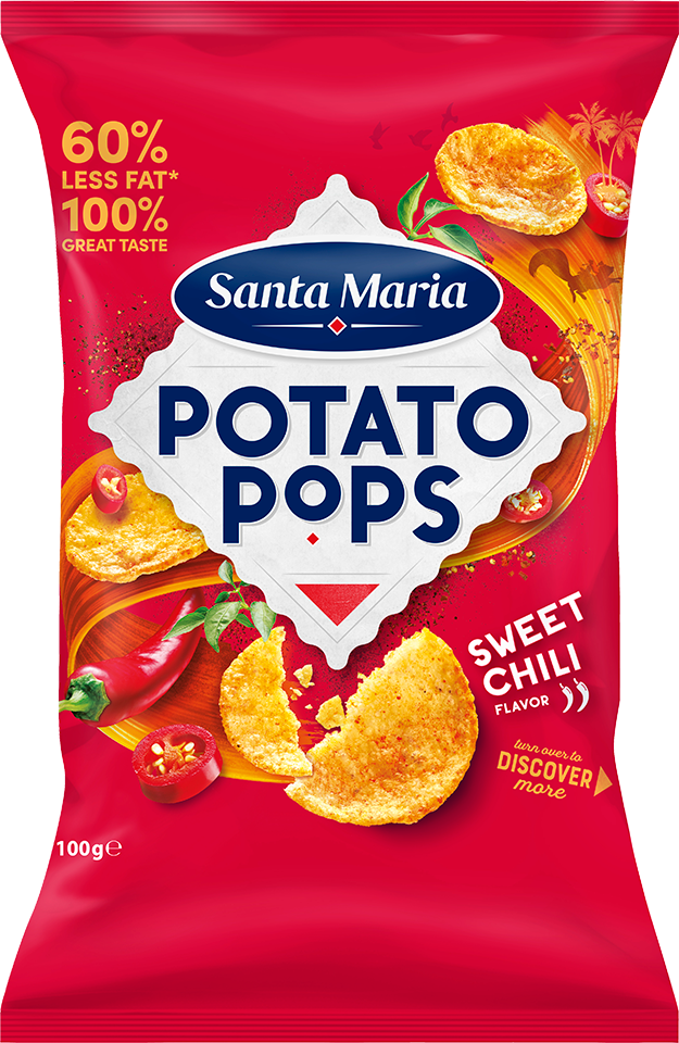 Sweet Chili Potato Pops Chips