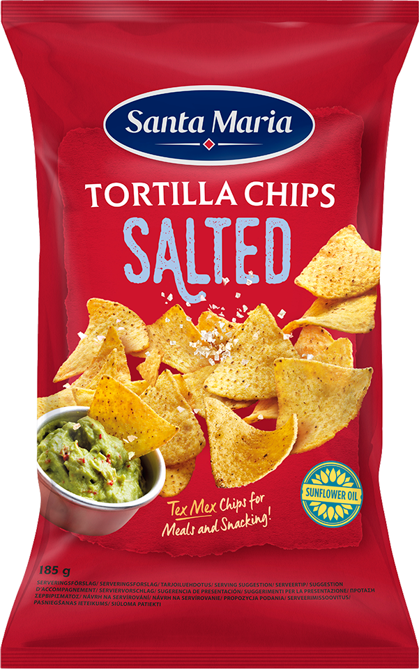 Tortilla Chips Salted 185g