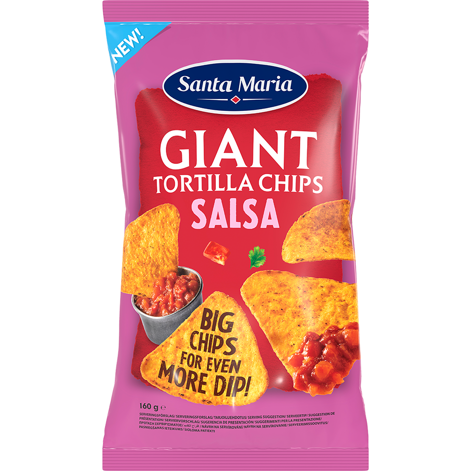 Gigantiski kukurūzas čipsi