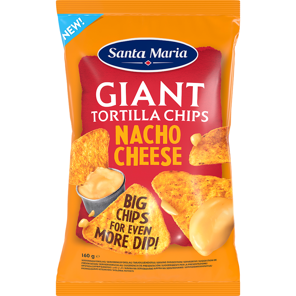 Gigantiski kukurūzas čipsi