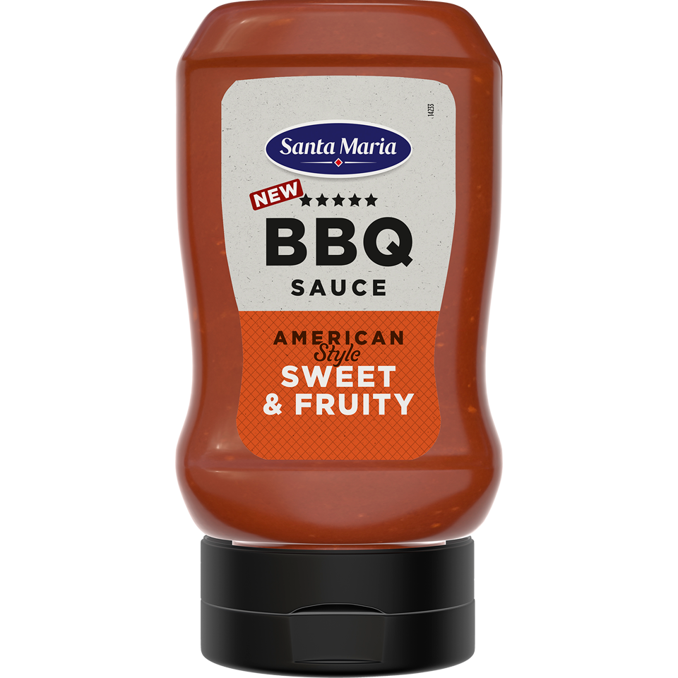 Pulloa BBQ-kastiketta, makuna Sweet & Fruity