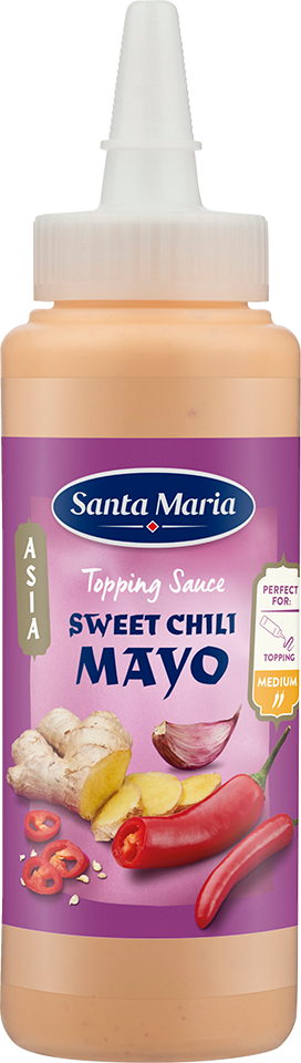 Topping Sauce Sweet Chili Mayo pullossa