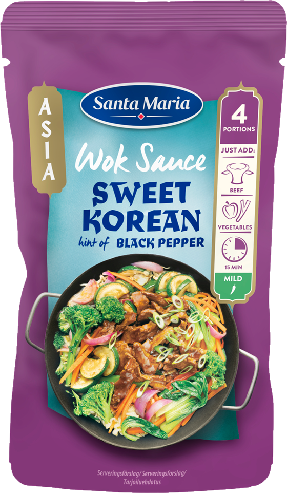 Wok padažas Sweet Korean