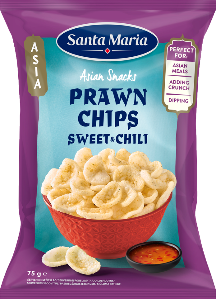 Prawn Chips Sweet & Chili