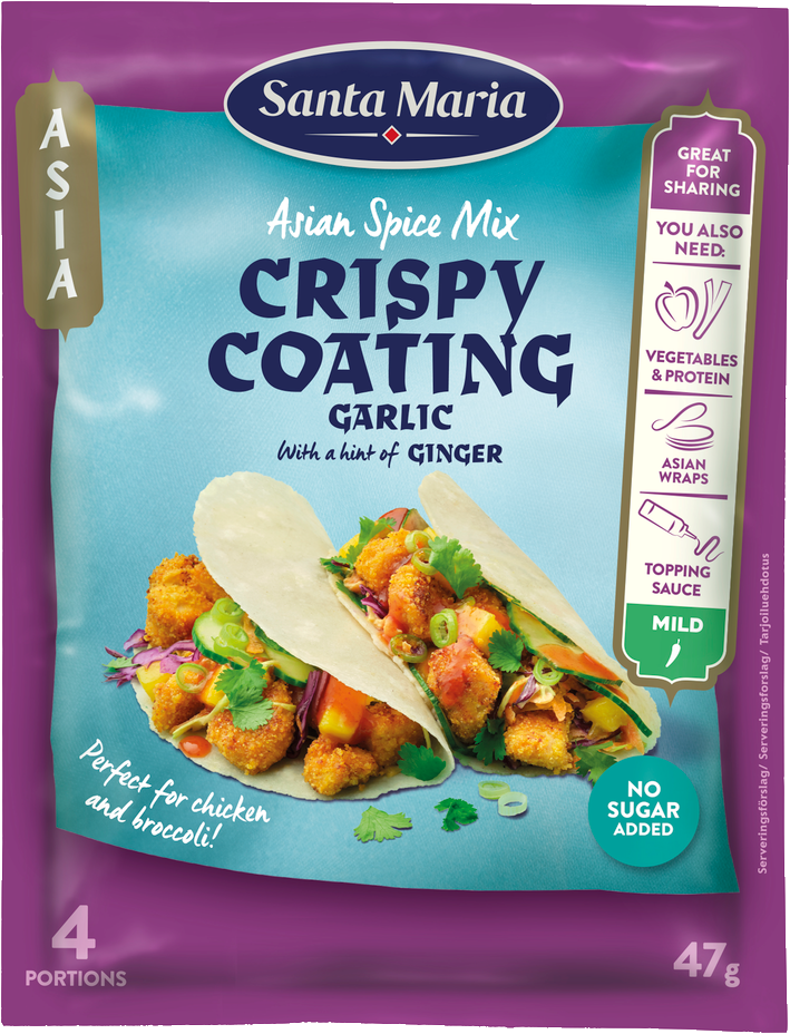 Crispy Coating Garlic Ginger