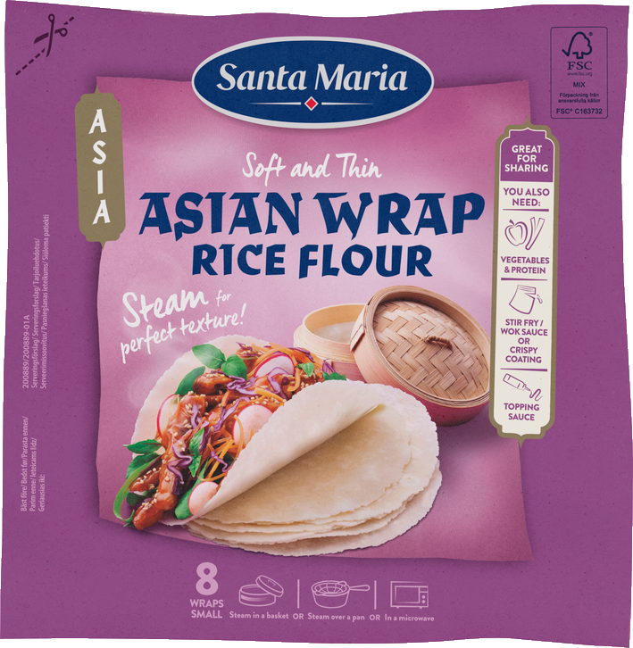 Asian Wrap Rice Flour