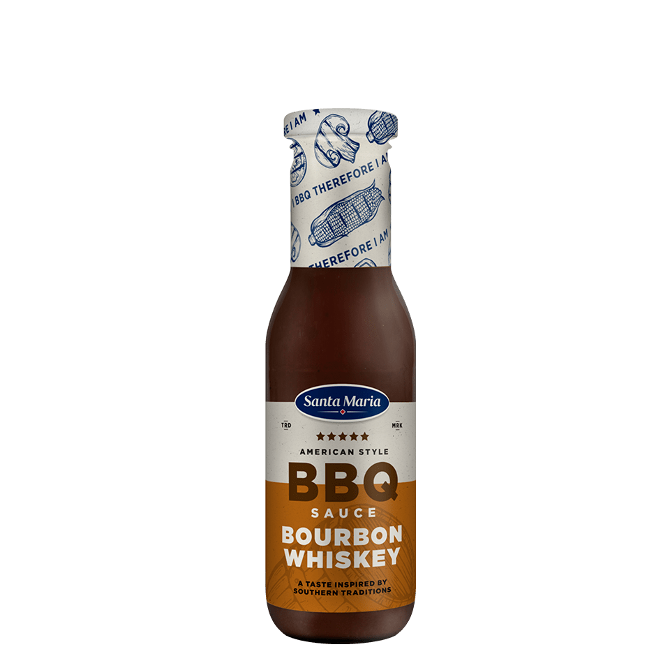 BBQ Sauce Bourbon Whiskey 370g