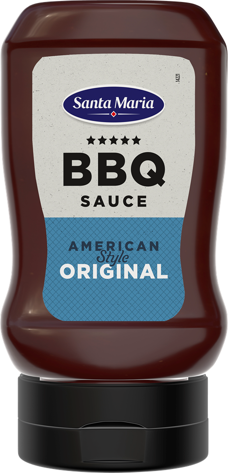 En flaska BBQ Sauce Original