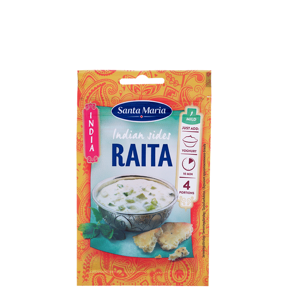 Indijas garšvielas  Raita