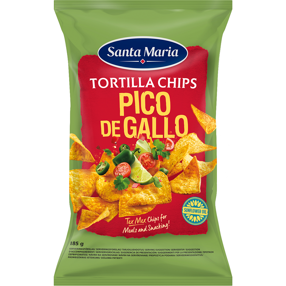 Tortilla Chips Pico de Gallo 185g