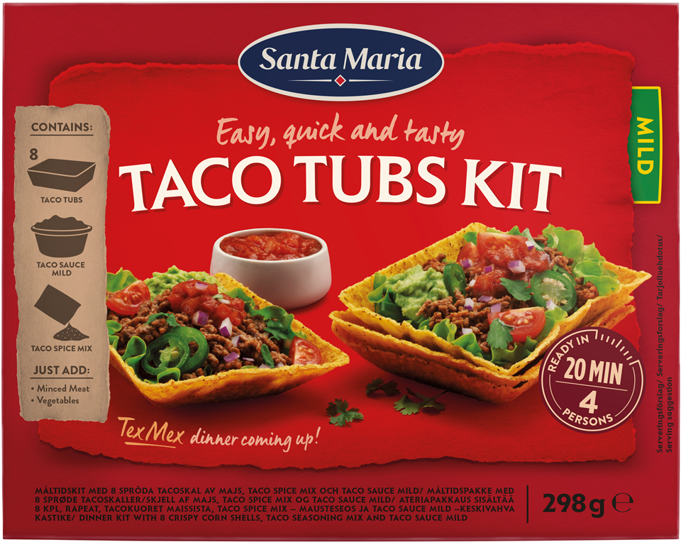 Taco Tubs Kit 298G