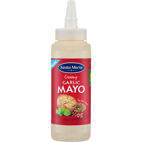 Santa Maria Garlic Mayo Topping