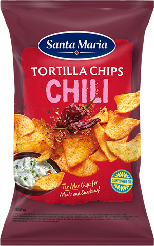 Tortilla Chips Chili 185g