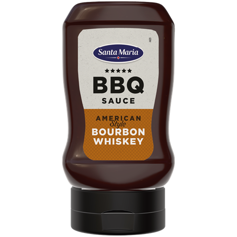 BBQ mērce ar burbona viskija garšu