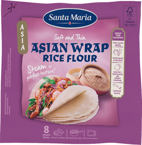 Asian Wrap Rice Flour Small