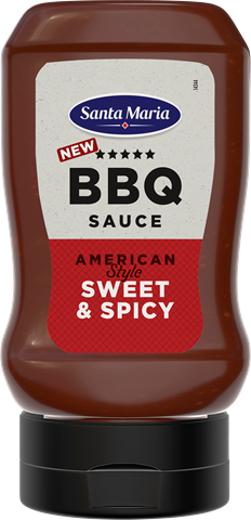 Pulloa BBQ-kastiketta, makuna Sweet & Spicy