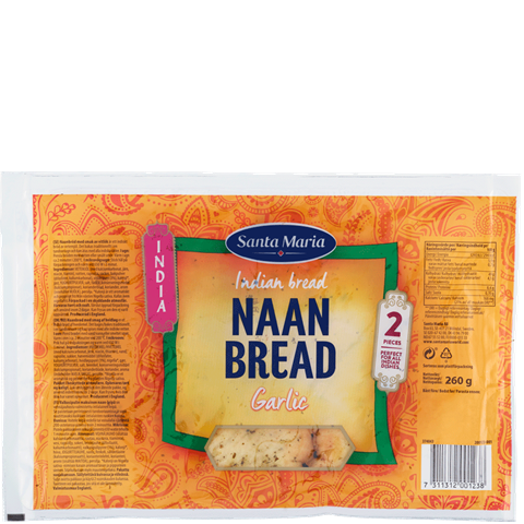 Naan Bread Garlic 