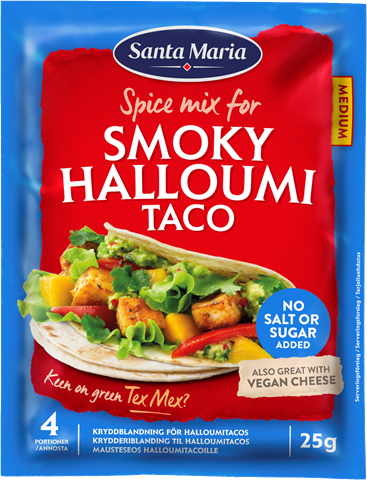 Smokey Halloumi Taco Spice  Mix 25g