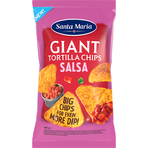Påse med Tortillachips Giant 