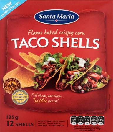 Taco Shells 2200 g