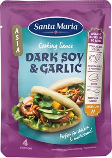 Cooking Sauce Dark Soy & Garlic 100g