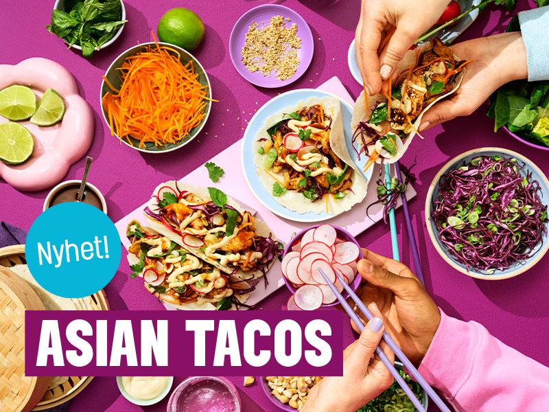 Länkbild till Asian Tacos