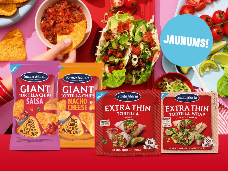 Tex Mex produkti un ēdieni